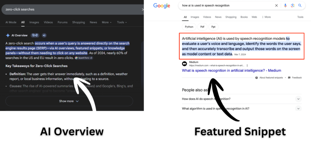 Google SERP features driving zero-click searches in 2026