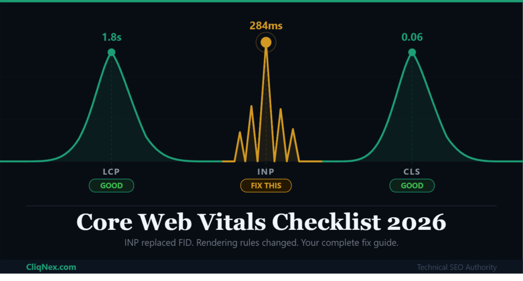 Core Web Vitals Checklist